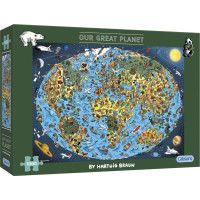 GIBSONS Puzzle Naše úžasná planeta 1000 dílků