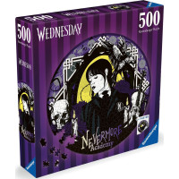 RAVENSBURGER Kulaté puzzle Wednesday 500 dílků