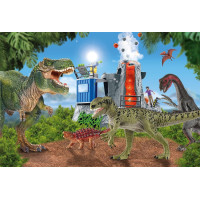 SCHMIDT Puzzle Schleich Dinosauři z pravěku 100 dílků + figurka Schleich