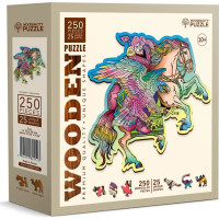 WOODEN CITY Dřevěné puzzle Kůň a orel 250 dílků EKO