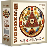 WOODEN CITY Dřevěné puzzle Oko vesmíru 505 dílků EKO