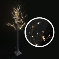Vánoční LED březový stromek - 180 cm - 128 LED