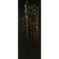 Vánoční LED březový stromek s lístky - 180 cm - 240 LED