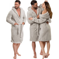 Pánský župan TEDDY - šedý