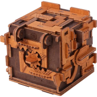 WOODEN CITY 3D dřevěné puzzle Escape room: Puzzle Box 149 dílků