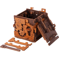WOODEN CITY 3D dřevěné puzzle Escape room: Puzzle Box 149 dílků