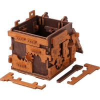 WOODEN CITY 3D dřevěné puzzle Escape room: Puzzle Box 149 dílků