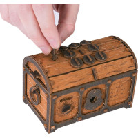 WOODEN CITY 3D dřevěné puzzle Escape room: Truhla s pokladem 165 dílků