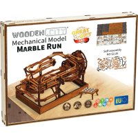 WOODEN CITY 3D dřevěné puzzle Kuličková dráha 265 dílků