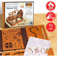 WOODEN CITY 3D dřevěné puzzle Kuličková dráha 265 dílků