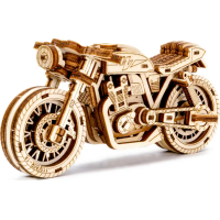 WOODEN CITY 3D puzzle Motorka Café Racer 85 dílů