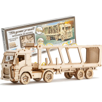 WOODEN CITY 3D puzzle Superfast Car Carrier Truck