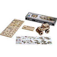 WOODEN CITY 3D puzzle Superfast Monster Truck 5