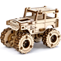 WOODEN CITY 3D puzzle Superfast Monster Truck 5