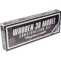 WOODEN CITY 3D puzzle Superfast Monster Truck 5