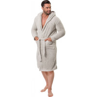 Pánský župan TEDDY - šedý