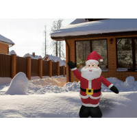 Nafukovací Santa Claus s osvětlením - 150 cm