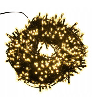 Vánoční LED řetěz - 300 LED - teplá bílá