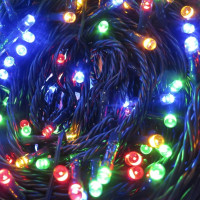 Vánoční venkovní LED řetěz - 500 LED - multicolor