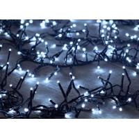 Vánoční LED řetěz - 300 LED - studená bílá