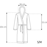 Dámský župan SAMANTHA - krémově bílý