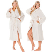 Dámský župan SAMANTHA - krémově bílý