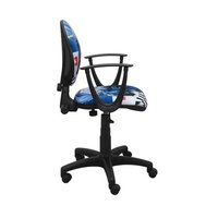 Dětská otočná židle PATRICK - FORMULE modrá