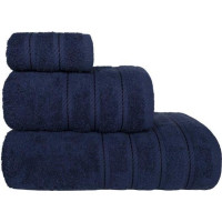 Bavlněný ručník EVA - 70x140 cm - 450g/m2 - safírový modrý
