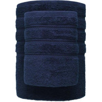Bavlněný ručník EVA - 70x140 cm - 450g/m2 - safírový modrý