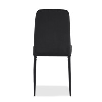 Jídelní židle MAVERIK VELVET - černá