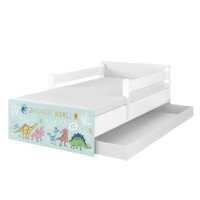 Dětská postel MAX - 160x80 cm - Jurský svět - Dino Days