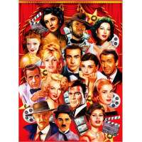 ANATOLIAN Puzzle Hvězdy Hollywoodu 1000 dílků