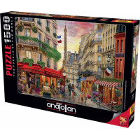 ANATOLIAN Puzzle Kavárna Cafe Eiffel 1500 dílků