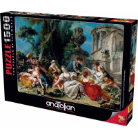 ANATOLIAN Puzzle Lovci ptáků 1500 dílků