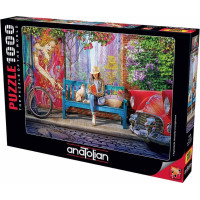 ANATOLIAN Puzzle Ranní čtení 1000 dílků