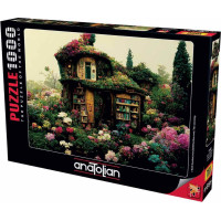 ANATOLIAN Puzzle Skrytá knihovna 1000 dílků