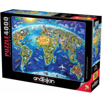 ANATOLIAN Puzzle Památky světa 4000 dílků