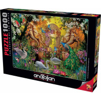 ANATOLIAN Puzzle Tajuplná zahrada 1000 dílků
