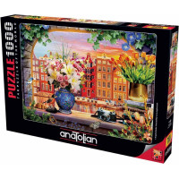 ANATOLIAN Puzzle Amsterdam 1000 dílků