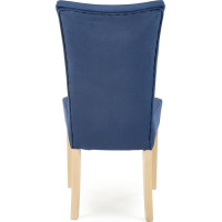 Jídelní židle NEW ENGLAND - dub medový/tmavě modrá