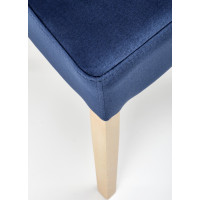 Jídelní židle NEW ENGLAND - dub medový/tmavě modrá