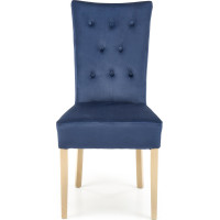 Jídelní židle NEW ENGLAND - dub medový/tmavě modrá