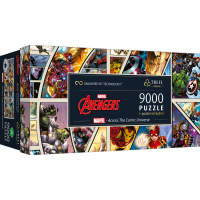 TREFL Puzzle UFT Marvel Avengers: Napříč komiksovým vesmírem 9000 dílků