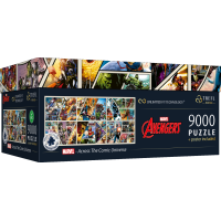 TREFL Puzzle UFT Marvel Avengers: Napříč komiksovým vesmírem 9000 dílků