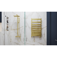 Koupelnový radiátor BELTI - zlatý