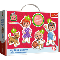 TREFL Baby puzzle Cocomelon 4v1 (2,3,4,5 dílků)