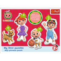 TREFL Baby puzzle Cocomelon 4v1 (2,3,4,5 dílků)