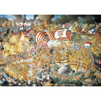 HEYE Puzzle Bitva u Trafalgaru 2000 dílků