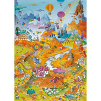 HEYE Puzzle Cartoon Classics: Idylka u pole 1000 dílků