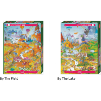 HEYE Puzzle Cartoon Classics: Idylka u pole 1000 dílků
